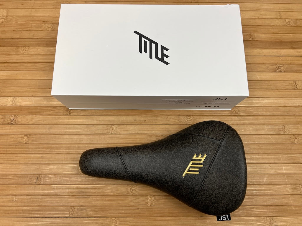 fahrradsattel holz Title JS1 Sattel Black / Gold – RTF Bikeparts