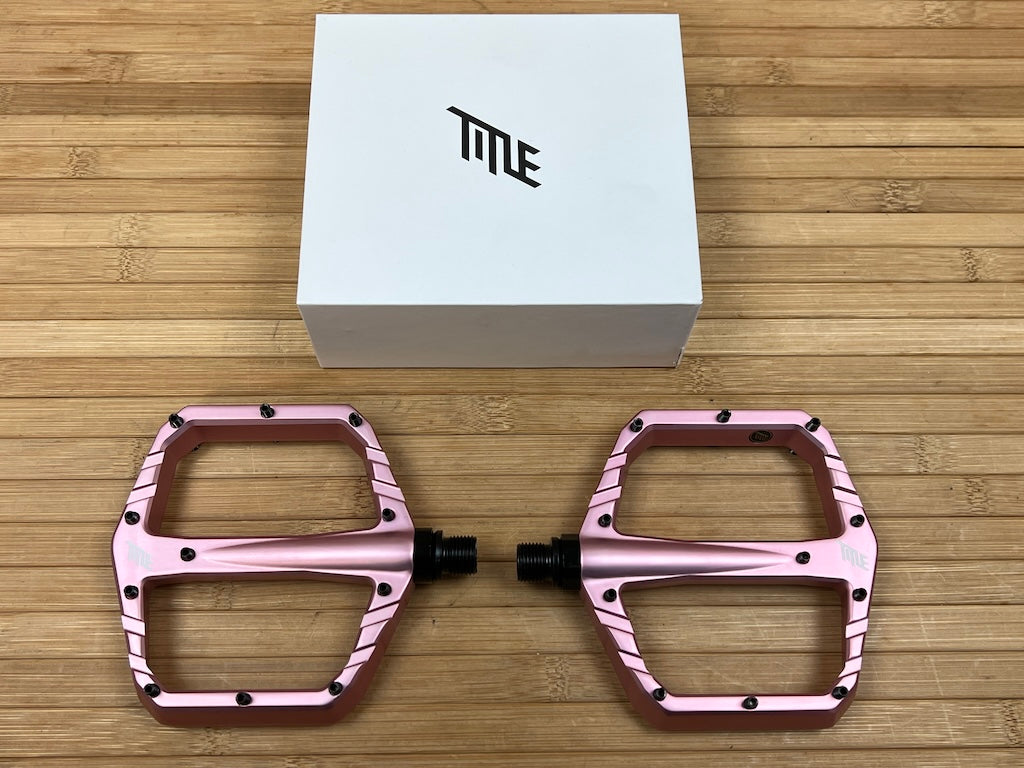 Title Connect Plattformpedale / Pedale pink  RTF Bikeparts
