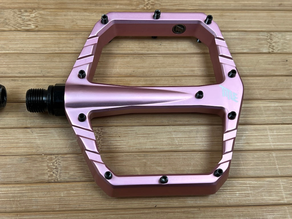 Title Connect Plattformpedale / Pedale pink – RTF Bikeparts