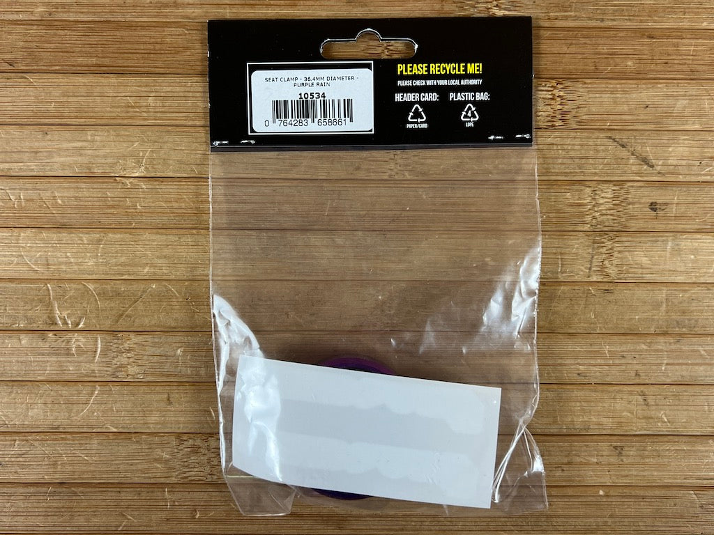 Burgtec Seat Clamp 36.4mm Diameter Purple Rain - Freeride Mountain