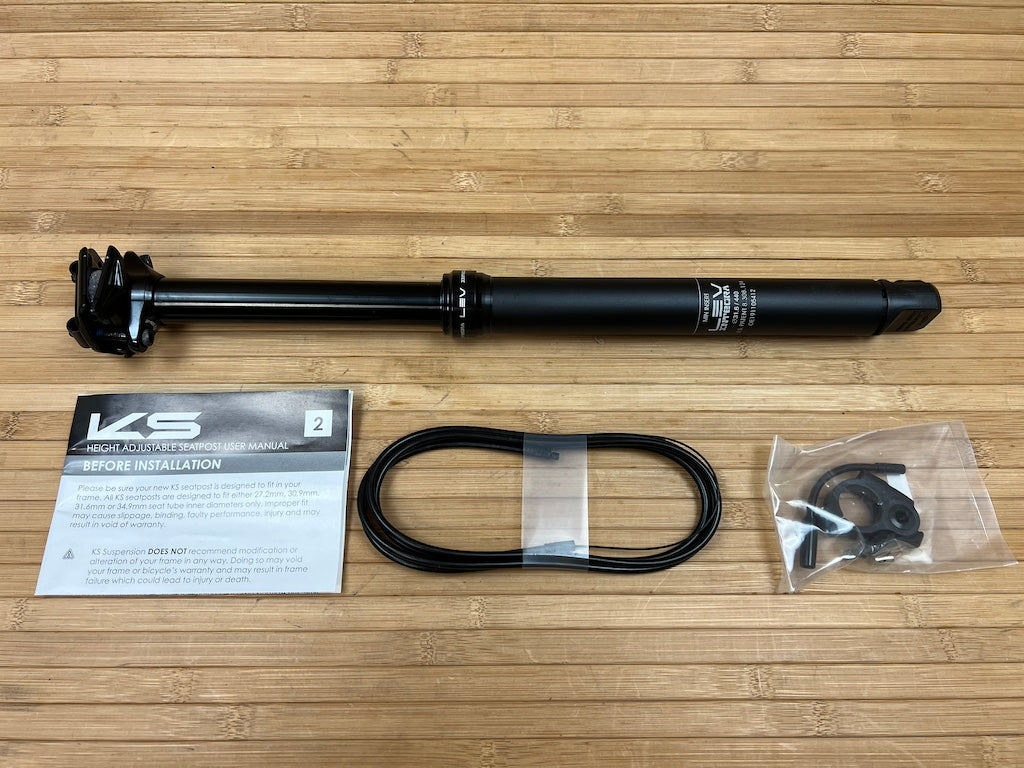 KIND SHOCK ドロッパーポストLEV INTEGRA 31.6 美品 Kind Shock LEV Integra Review | Tested & Rated