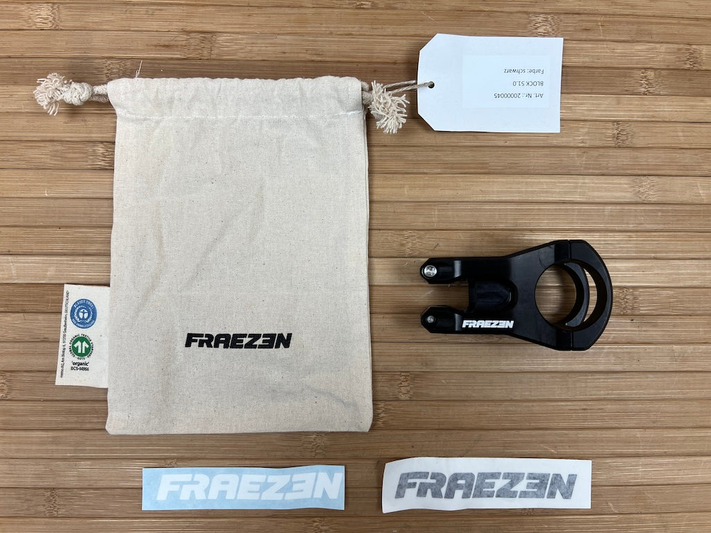 Fraezen Block Zero Vorbau 51mm schwarz – RTF Bikeparts