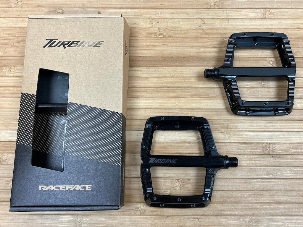raceface pedale Race Face Turbine 2026 Plattformpedale / Pedale schwarz – RTF Bikeparts