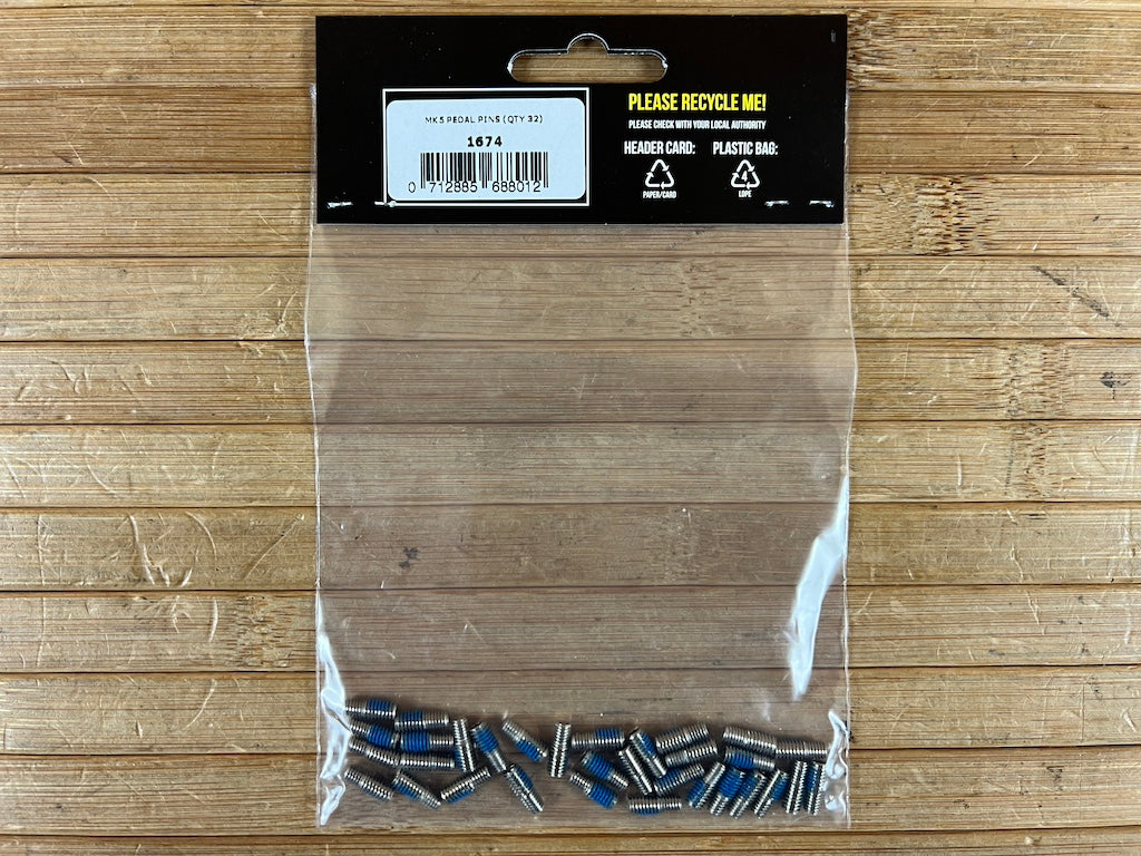 burgtec pedal pins Burgtec MK5 Pedal Pins Set 32 Stk. – RTF Bikeparts