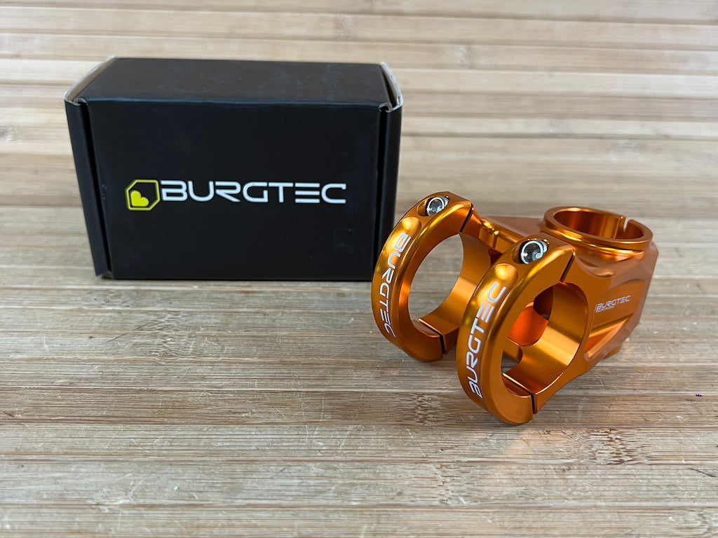 Burgtec MK3 Enduro Stem Vorbau orange 50mm / 35mm – RTF Bikeparts