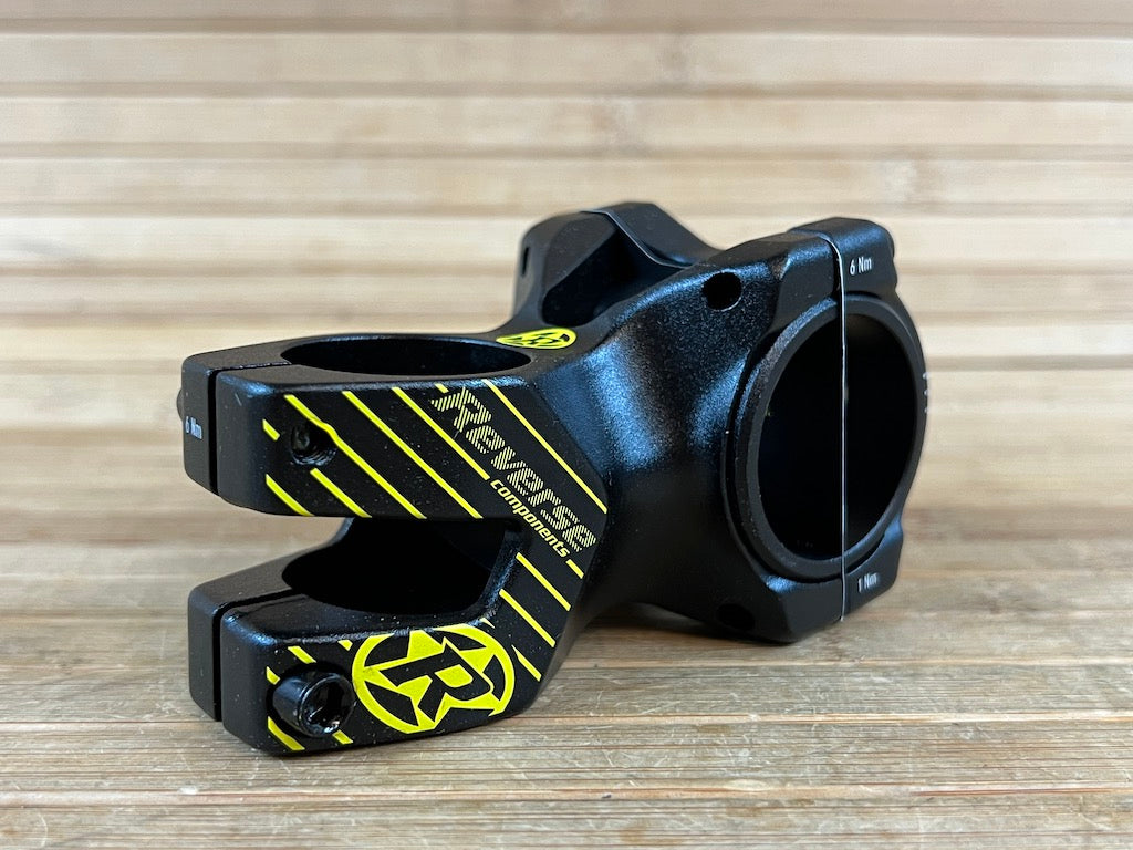 Reverse Components Black-ONE D-2 Vorbau 50mm schwarz/gelb – RTF Bikeparts