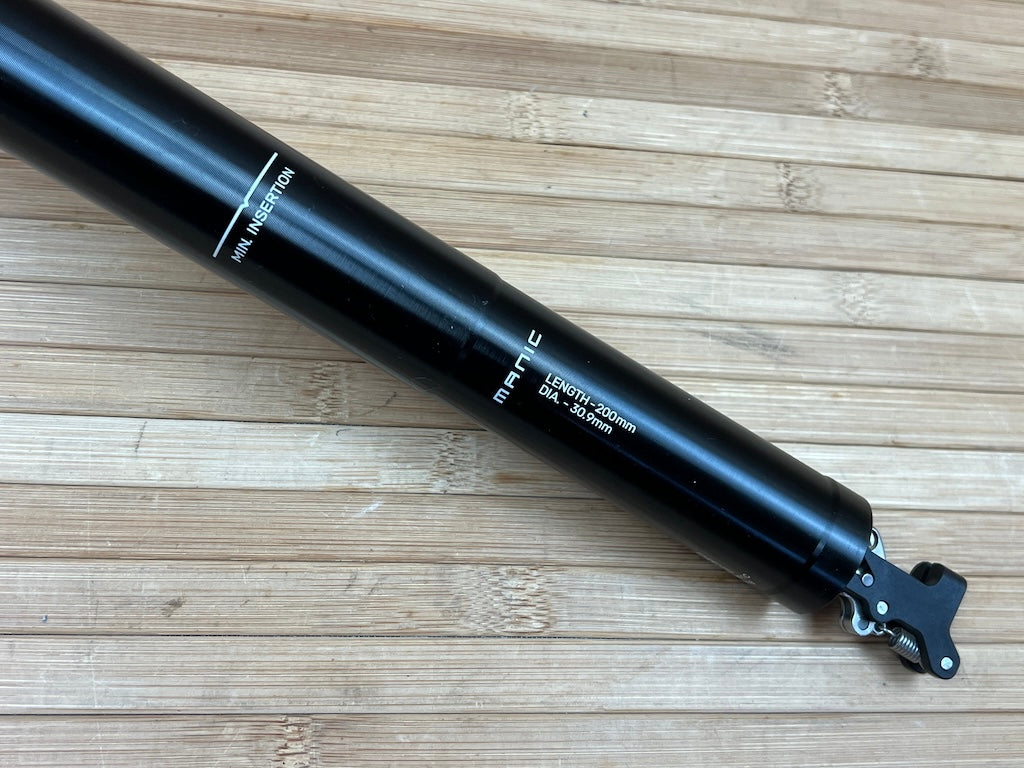 sattelstütze x fusion manic X-Fusion Manic Dropper Post 30.9 / 200mm schwarz Variostütze – RTF Bikeparts