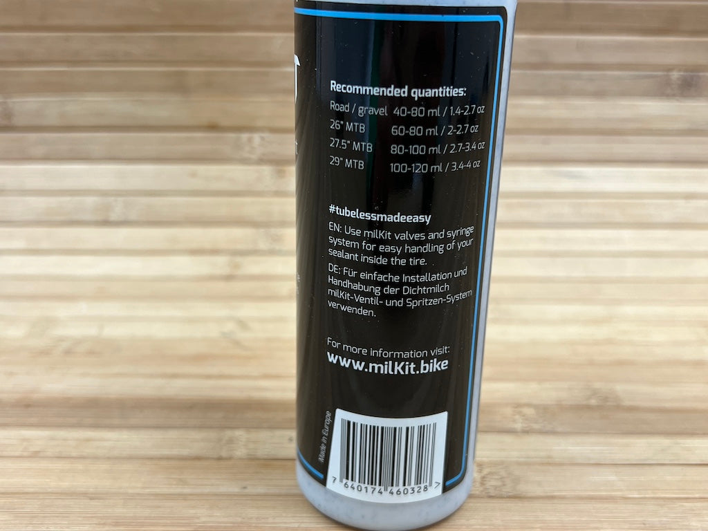 Tubeless Dichtmilch Für Fahrradreifen - Schnelle Lochreparatur Bis 6,5mm