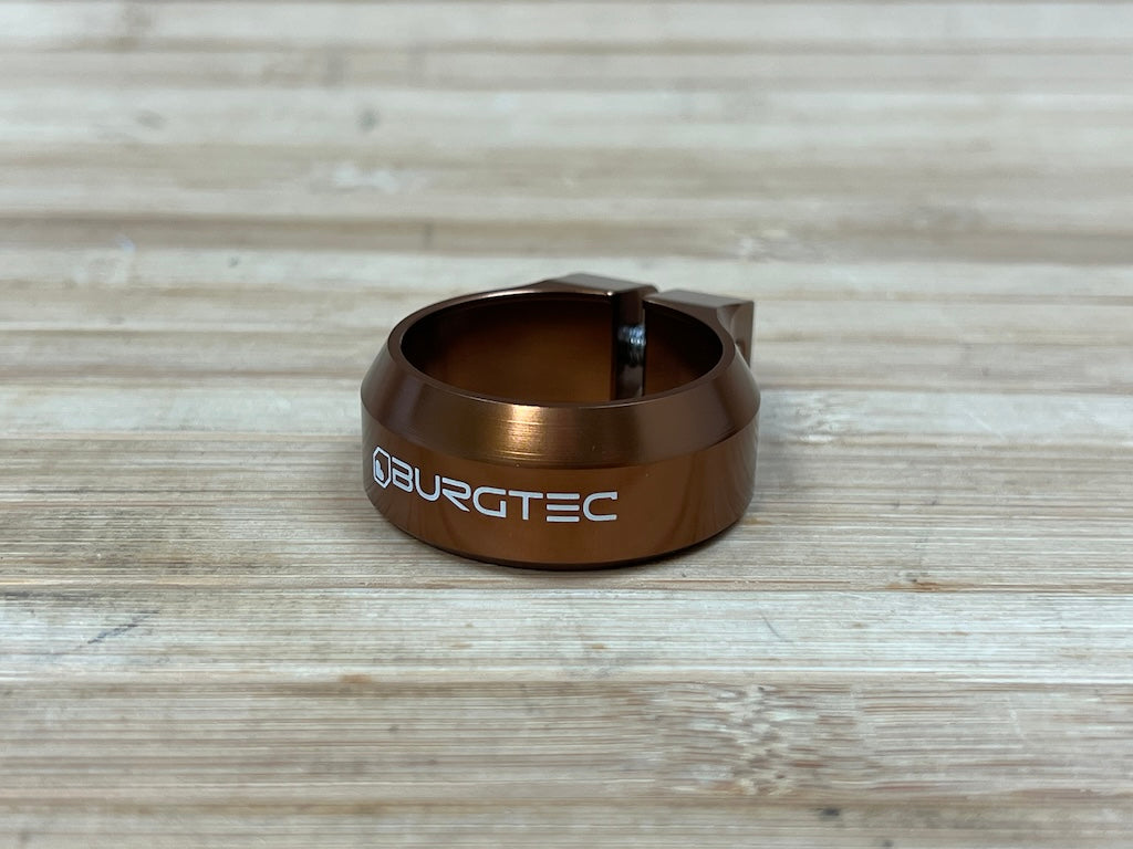 Burgtec Seat Clamp Sattelklemme 38,6mm Kash Bronze – RTF Bikeparts