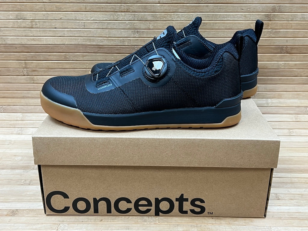 flat pedal schuhe boa Ride Concepts Accomplice BOA Schuhe Gr. 42
