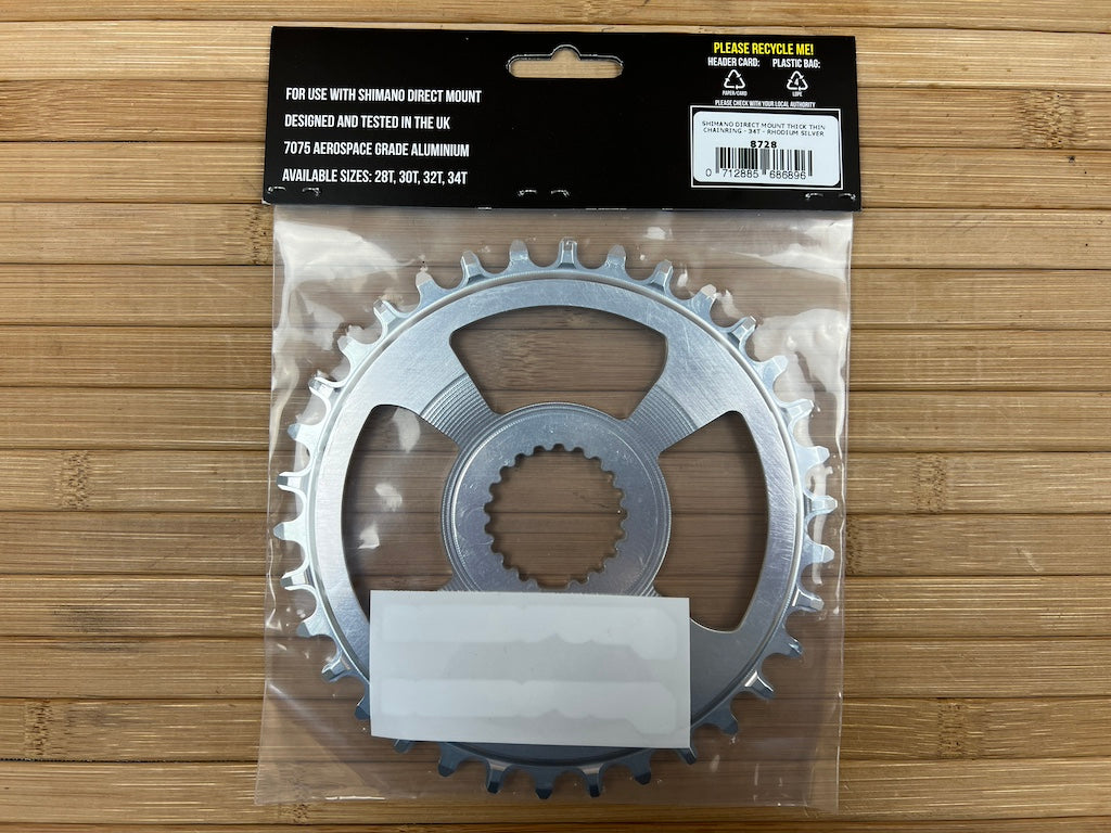 SHIMANO FC-2350 Kettenblatt 34T Silber - Original Ersatzteil Für Fahrrad