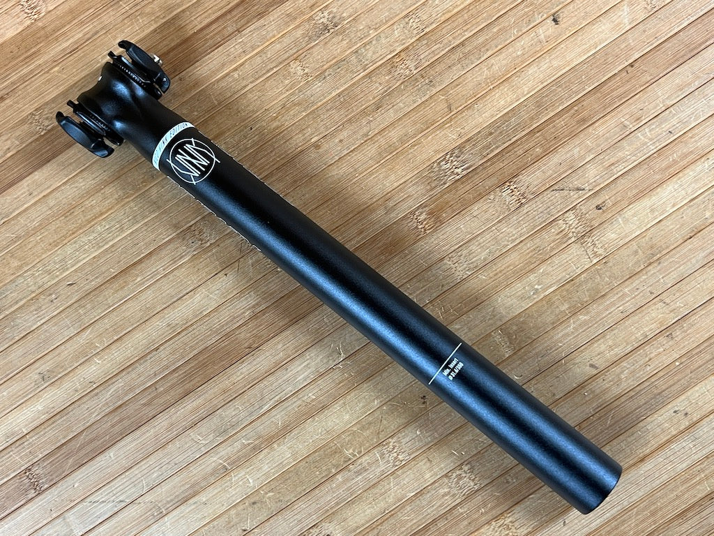 sattelstütze weiß Reverse Nico Vink Ø31,6mm/350mm (Schwarz/Weiß) Sattelstütze – RTF Bikeparts