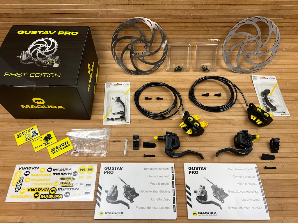 Magura Gustav PRO First Edition Scheibenbremsen Set – RTF Bikeparts