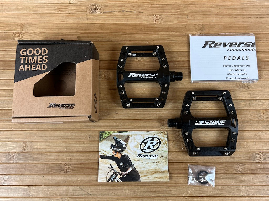 pedale one Reverse Components Black One Junior / Jr. Plattformpedale / Pedale sch – RTF Bikeparts