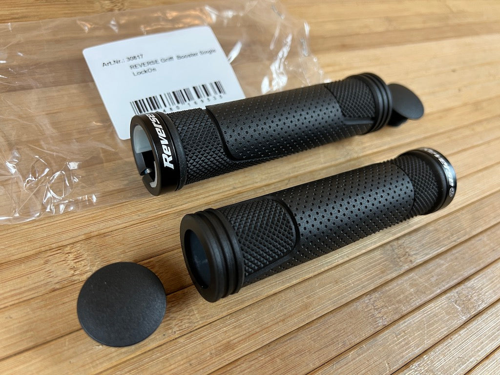 reverse fahrradgriffe Reverse Griffe Booster Single LockOn schwarz – RTF Bikeparts