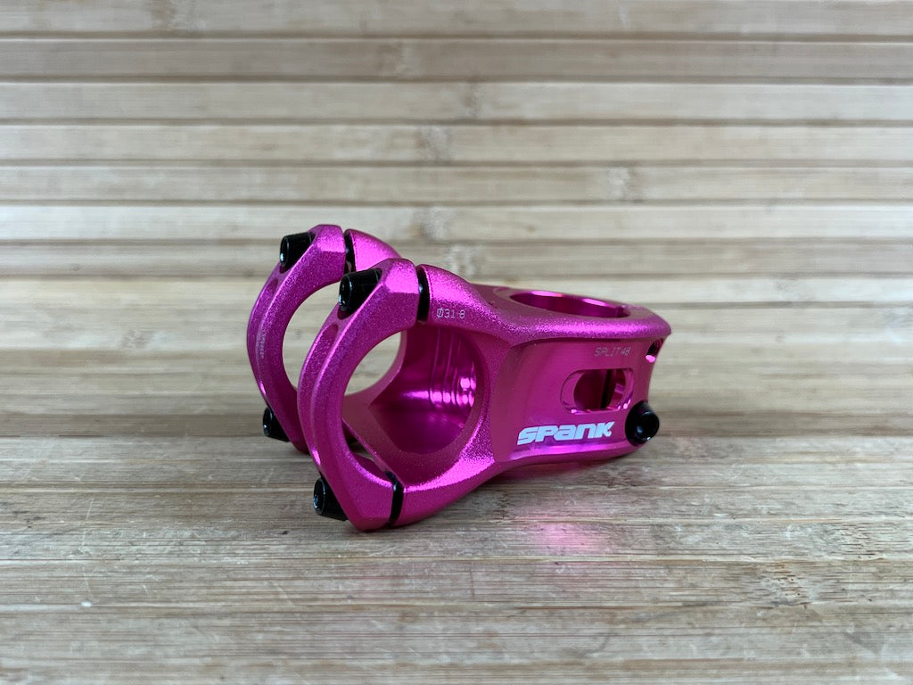 Spank Split Stem / Vorbau pink 31,8mm / 48mm – RTF Bikeparts