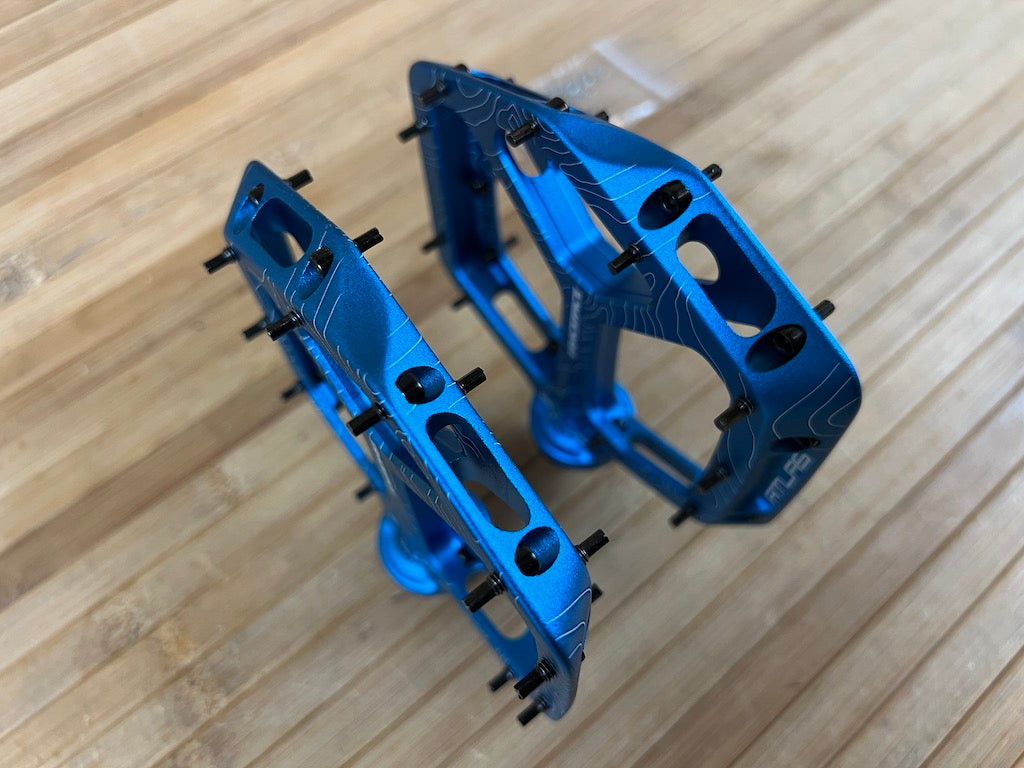 race face atlas pedale blau Race Face Atlas Blue Plattformpedale / Pedale blau