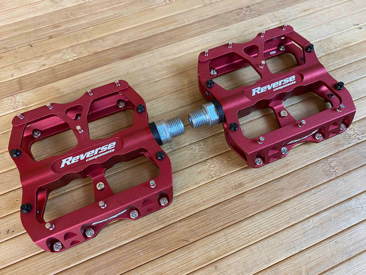 reverse pedale Reverse Components Escape Plattformpedale / Pedale rot – RTF Bikeparts