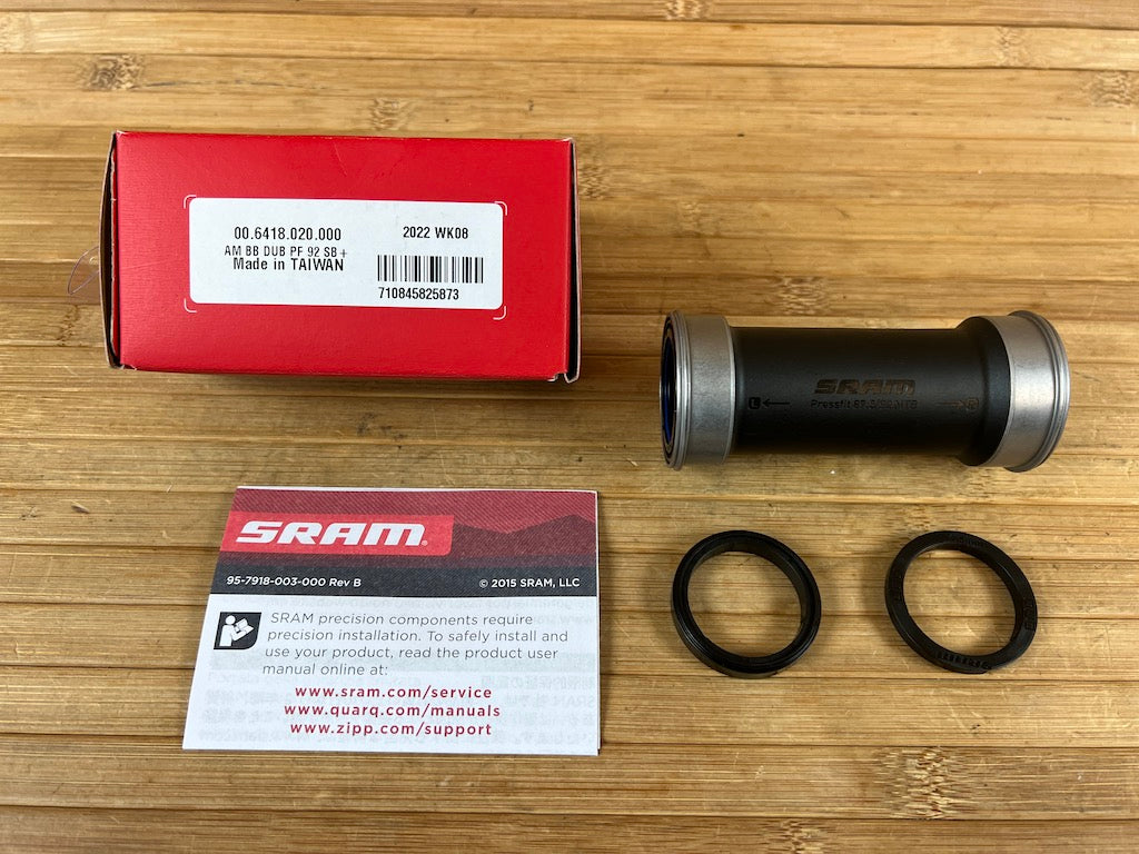 SRAM DUB Pressfit 89/92mm SB+ Innenlager – RTF Bikeparts