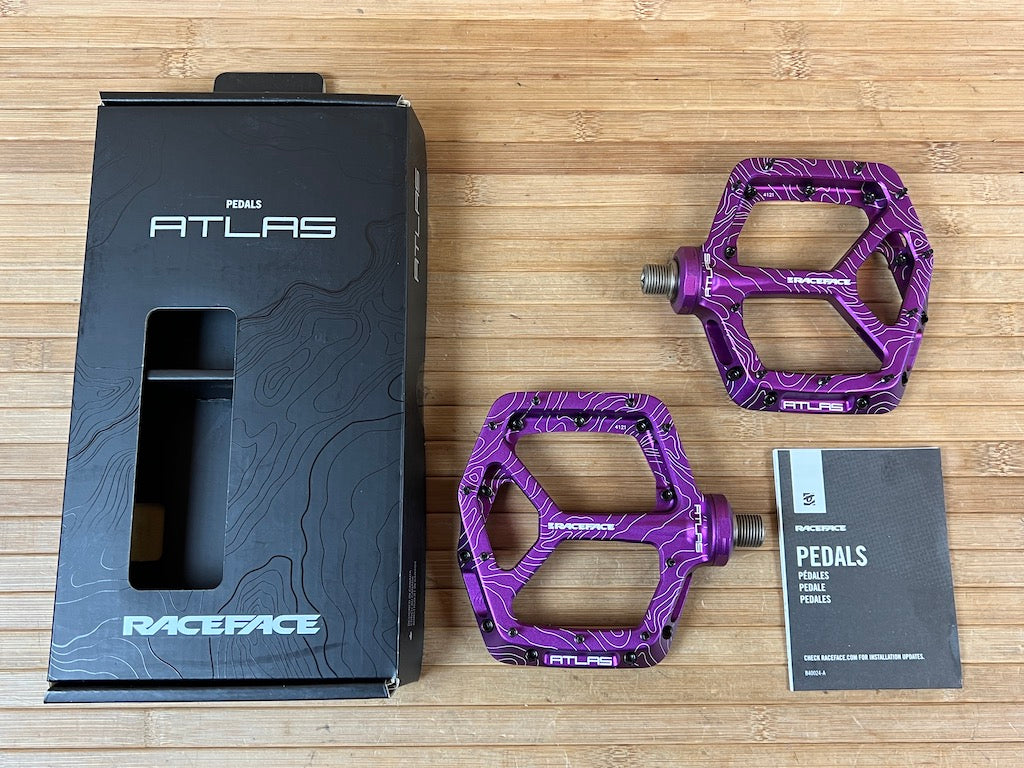 Race Face Atlas Purple / lila Plattformpedale / Pedale