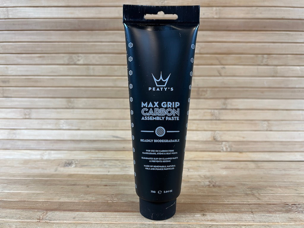 montagefett sattelstütze Peaty's Max Grip Carbon Assembly Paste Carbon Montagefett 75g – RTF Bikeparts