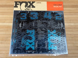 Fox Custom Decal Kit 2027 Gabel und Dämpfer blue teal flux