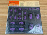 Fox Custom Decal Kit 2027 Gabel und Dämpfer lila