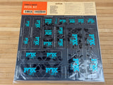 Fox Custom Decal Kit 2027 Gabel und Dämpfer türkis