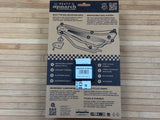 Peaty's Monarch Sattel CrMo blau