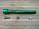 Burgtec FOX Boost Achse / Axle 2021+ Candy Spruce Green Limited