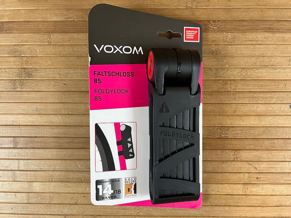 voxom fahrradschloss Voxom Fahrradschloss Faltschloss Compact / Foldylock 85 – RTF Bikeparts