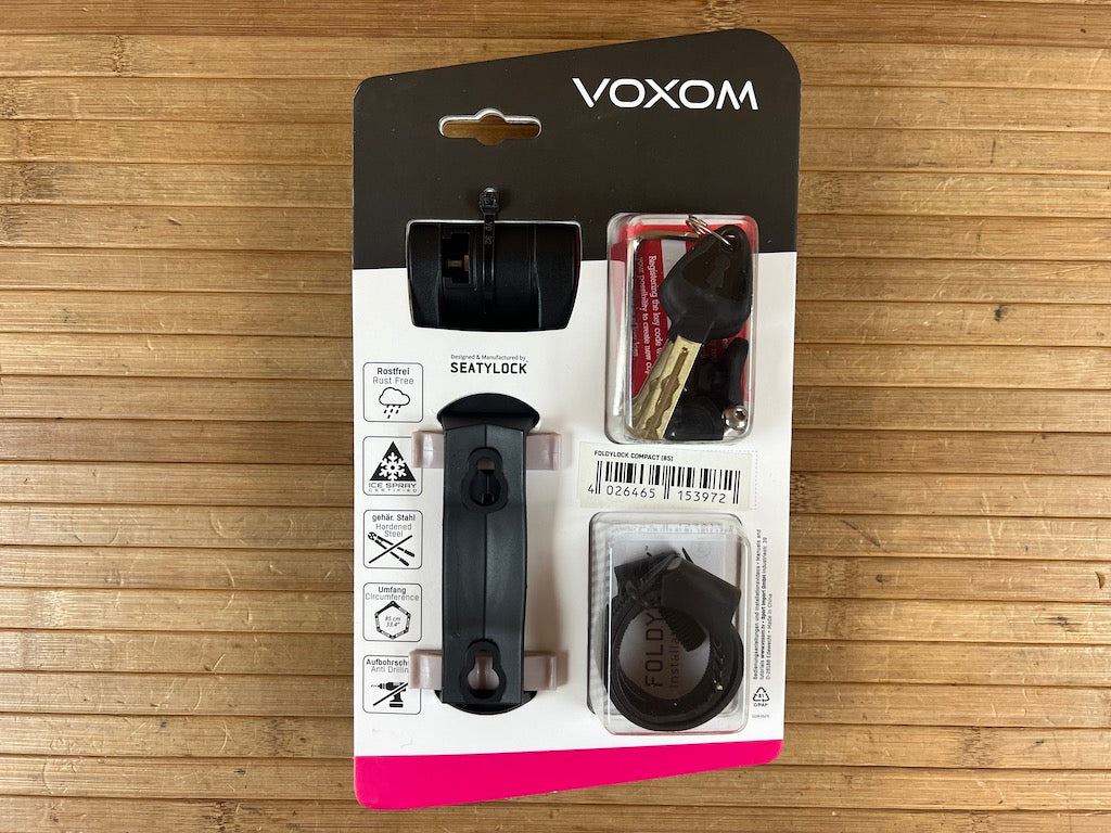 voxom fahrradschloss Voxom Fahrradschloss Faltschloss Compact / Foldylock 85 – RTF Bikeparts