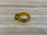 Burgtec Seat Clamp /  Sattelklemme 37,0mm gold