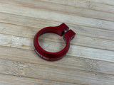 Burgtec Seat Clamp /  Sattelklemme 37,0mm rot