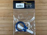 Burgtec Seat Clamp /  Sattelklemme 37,0mm blau