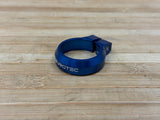 Burgtec Seat Clamp /  Sattelklemme 37,0mm blau