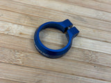 Burgtec Seat Clamp /  Sattelklemme 37,0mm blau