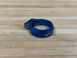 Burgtec Seat Clamp /  Sattelklemme 37,0mm blau