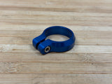 Burgtec Seat Clamp /  Sattelklemme 37,0mm blau