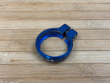 Burgtec Seat Clamp /  Sattelklemme 37,0mm blau