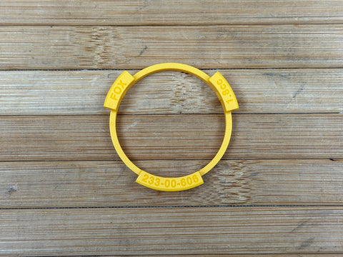 FOX Volume Spacer Float X2 2026 NEG 1.8CC gelb / yellow