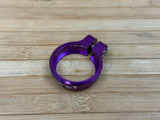 Burgtec Seat Clamp /  Sattelklemme 37,0mm Purple