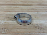 Burgtec Seat Clamp /  Sattelklemme 37,0mm silber