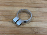 Burgtec Seat Clamp /  Sattelklemme 37,0mm silber