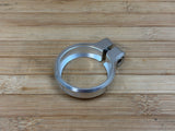 Burgtec Seat Clamp /  Sattelklemme 37,0mm silber