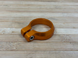 Burgtec Seat Clamp /  Sattelklemme 37,0mm orange