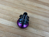 Reverse Steuersatzkappe Barspin TopCap zur Leitungsdurchführung lila / purple