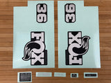 Fox Decal Kit 36 2026 P-S graues Logo / Matte Black Fork