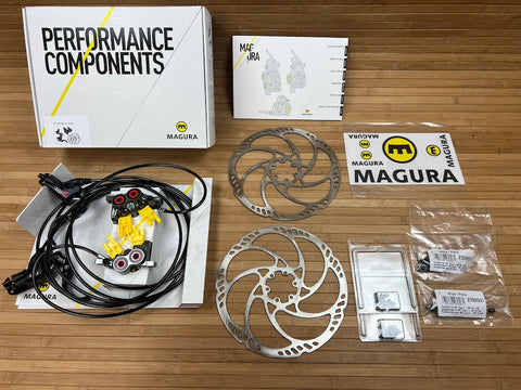 Magura MT7 HC3 Special Edition Bremsenset / Scheibenbremsen V+H Set