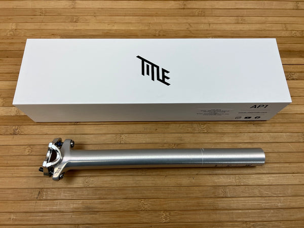 alu sattelstütze in stahlrahmen Title AP1 27,2mm chrom – RTF Bikeparts subseries:Savage Gear WPMP Size:Small/8 (S) Vitus Energie EVO Force